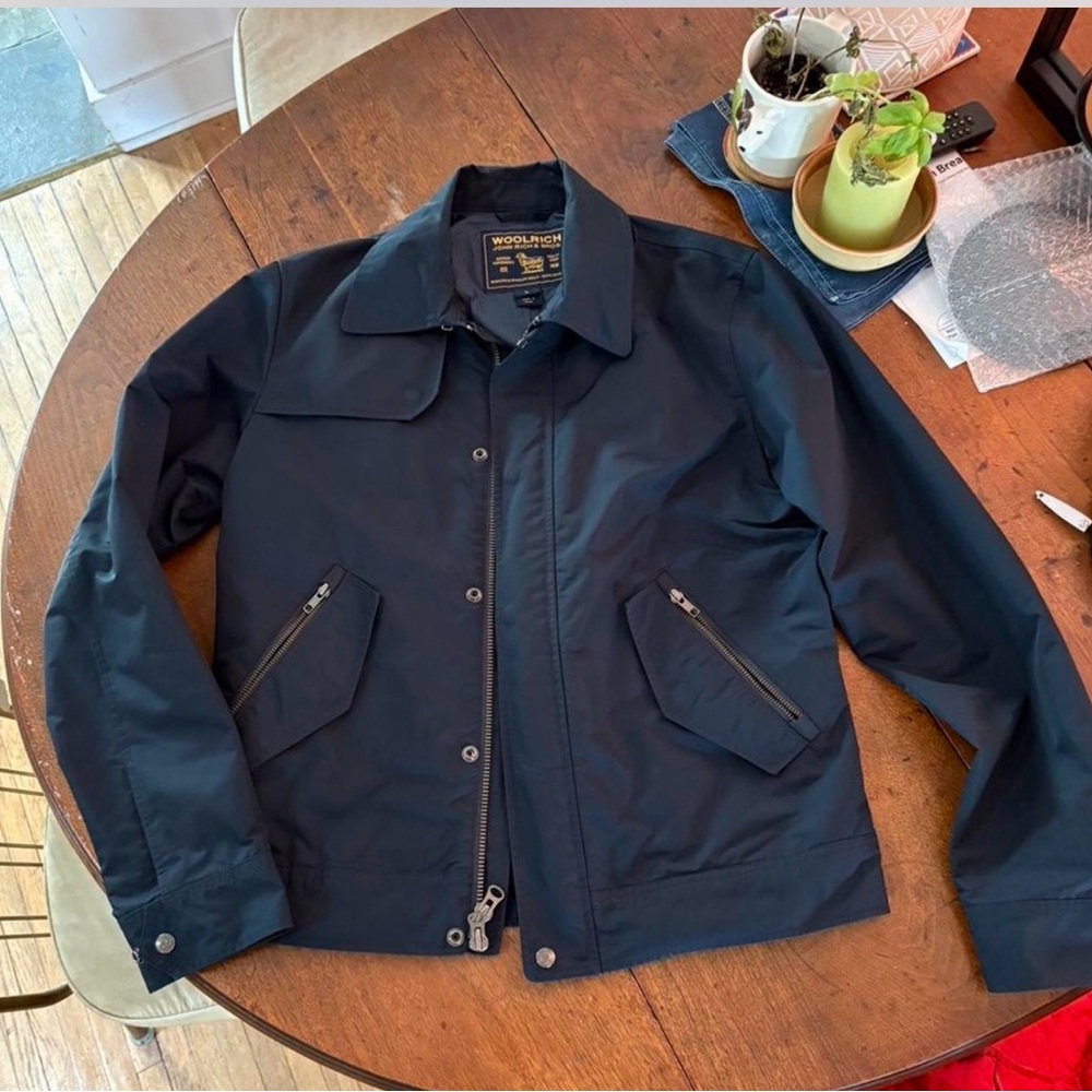 Woolrich Dark Blue Lightweight Jacket